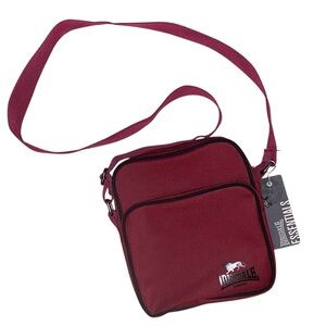 NWT Lonsdale Wills Crossbody Bag with Adjustable Strap in Port/Burgundy